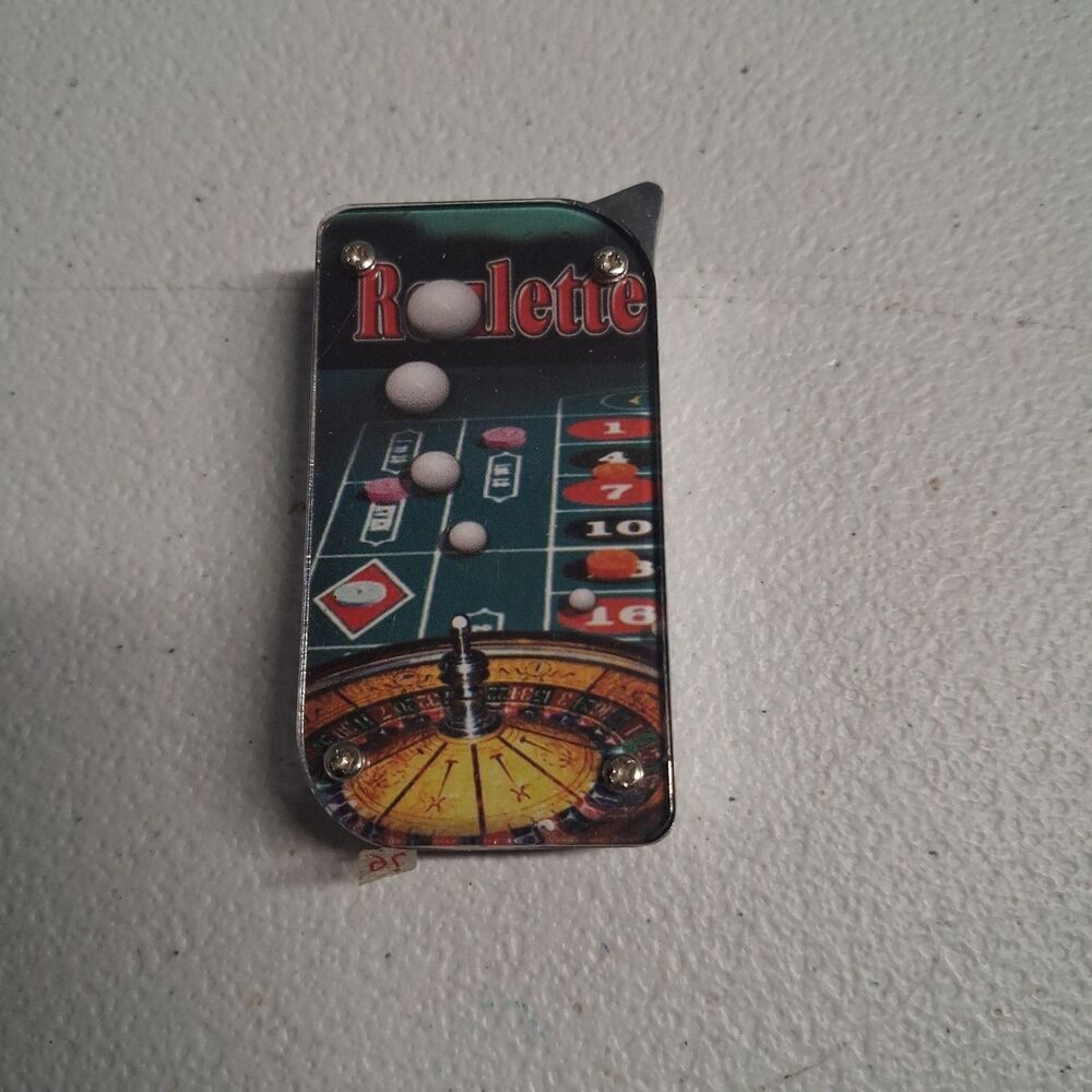 Refillable Design Emblem Butane Lighter Roulette - Picture 2 of 3